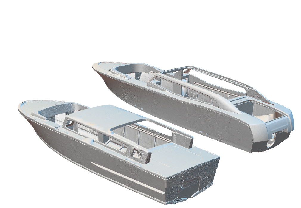 Rilievo laser scanner modellazione 3D barche - Geom. Andrea Gavagnin Veneto