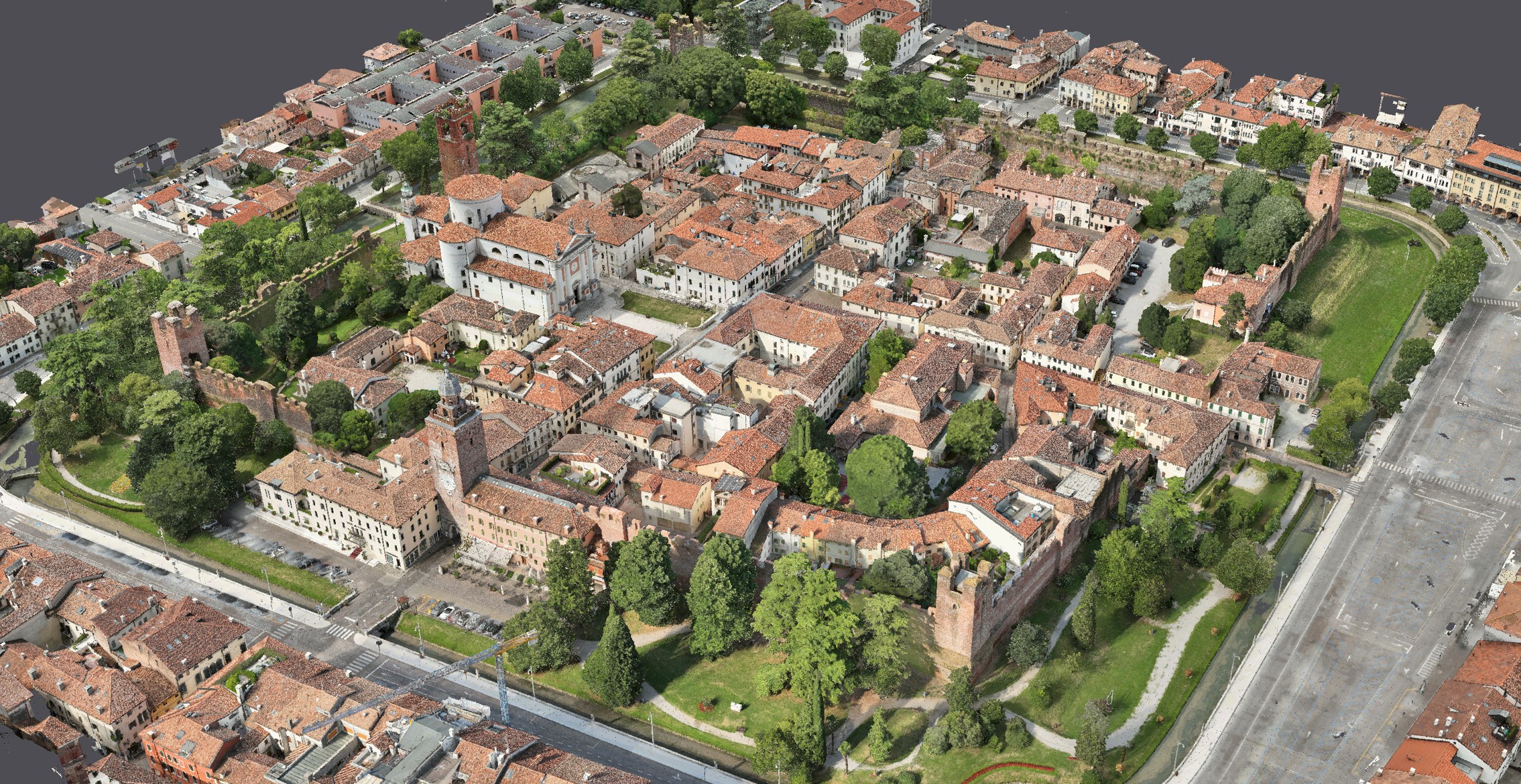 Castelfranco Veneto ricostruzione 3D fotogrammetria laser scanner - Geom. Andrea Gavagnin