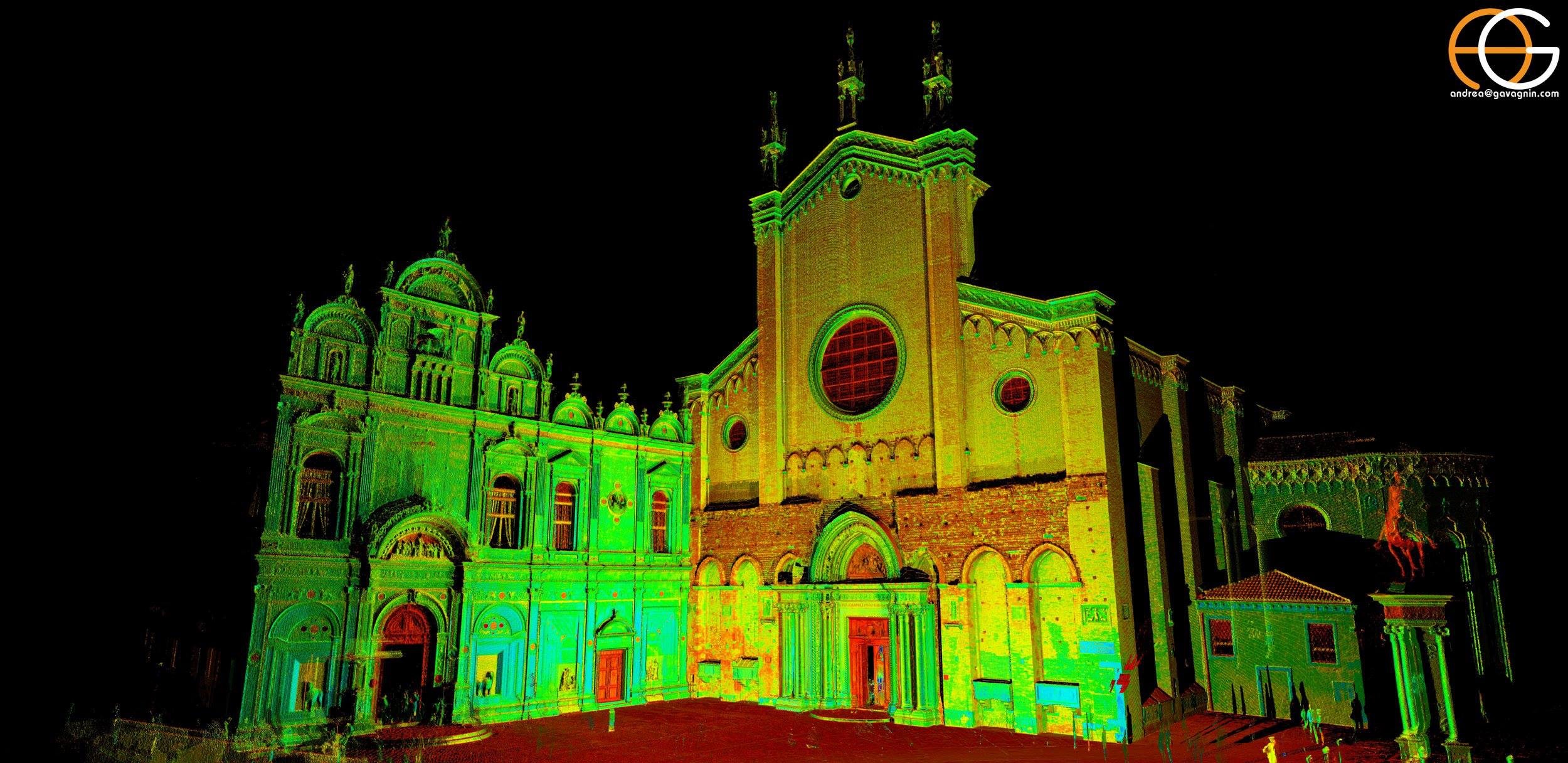 Proiezione architettonica laser scanner - Geom. Andrea Gavagnin Veneto