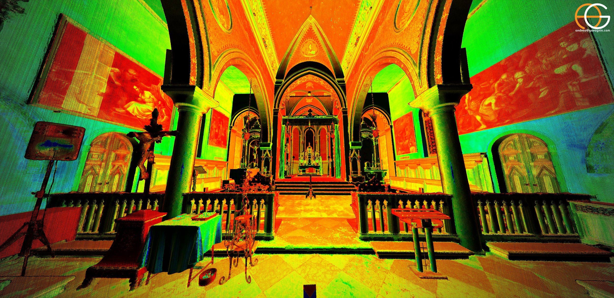 Scultura dettagliata rilievo laser scanner alta risoluzione - Geom. Andrea Gavagnin Veneto
